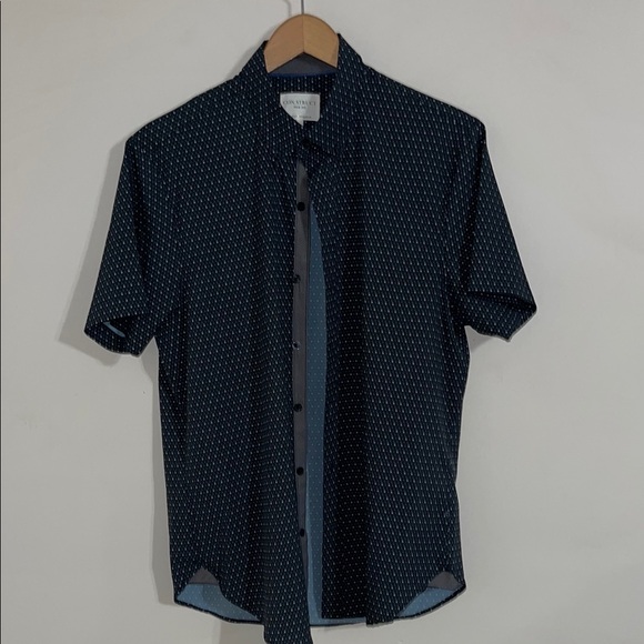Con struct short sleeve button down shirt medium - Picture 1 of 6